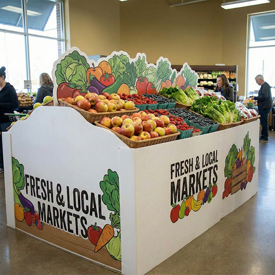 Corrugated Plastic POP Display